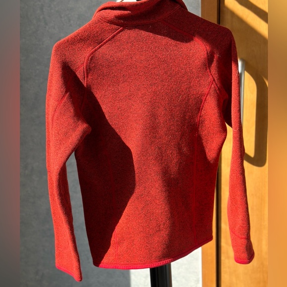 Patagonia 1/4 Zip Better Sweater, Red - Picture 2 of 2
